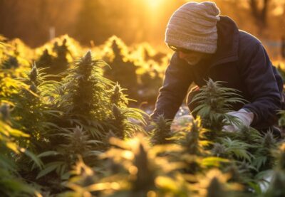Cannabis ernten