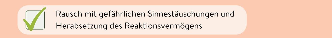 Haschischkonsum bewirken