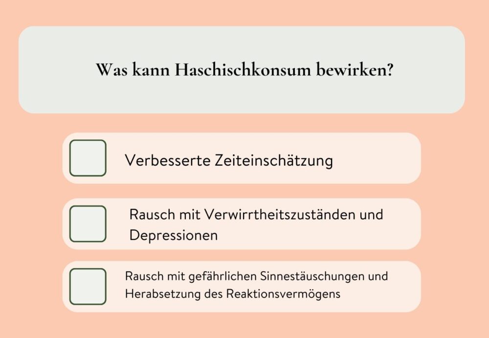 was kann Haschischkonsum bewirken