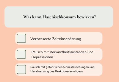 was kann Haschischkonsum bewirken