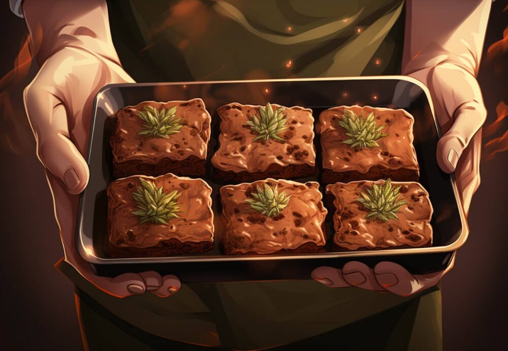 Hasch-Brownies - schnelles & einfaches Rezept