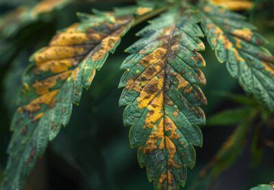 Hanf Überdüngung erkennen und beheben