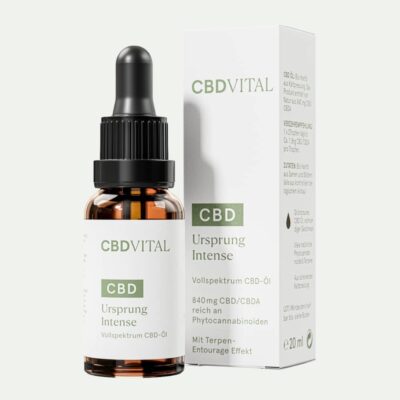 CBD Vollspektrum Öl Ursprung - CBD VITAL