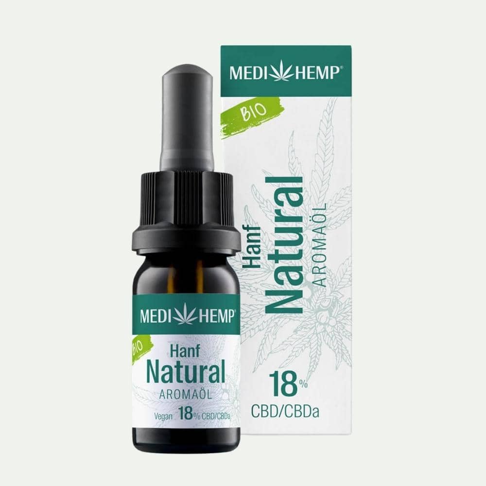 CBD Öl Bio Hanf Natural 18% - MEDIHEMP