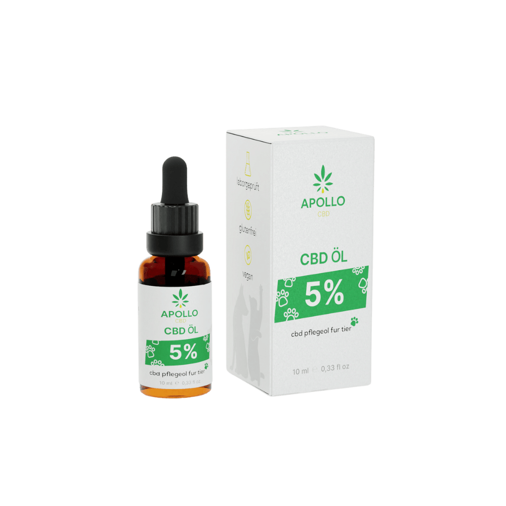 CBD Pflegeöl 5% für Tiere Apollo CBD - Apollo CBD