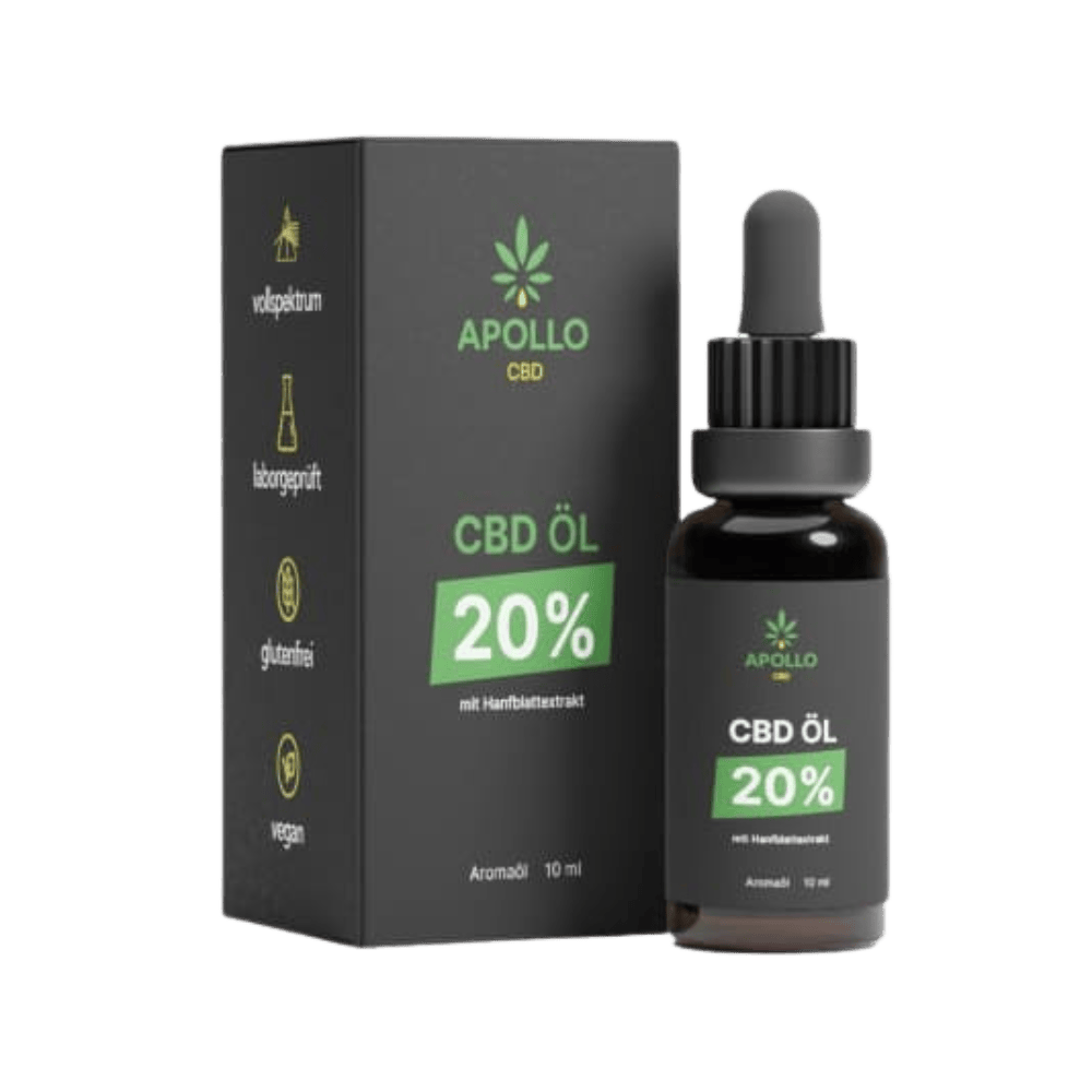 Vollspektrum CBD Öl 20% Apollo CBD - Apollo CBD