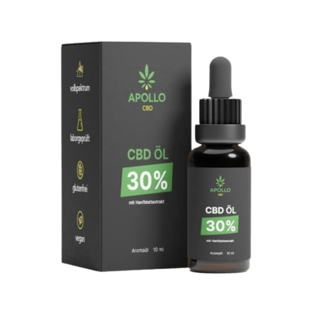 Vollspektrum CBD Öl 30% Apollo CBD - Apollo CBD