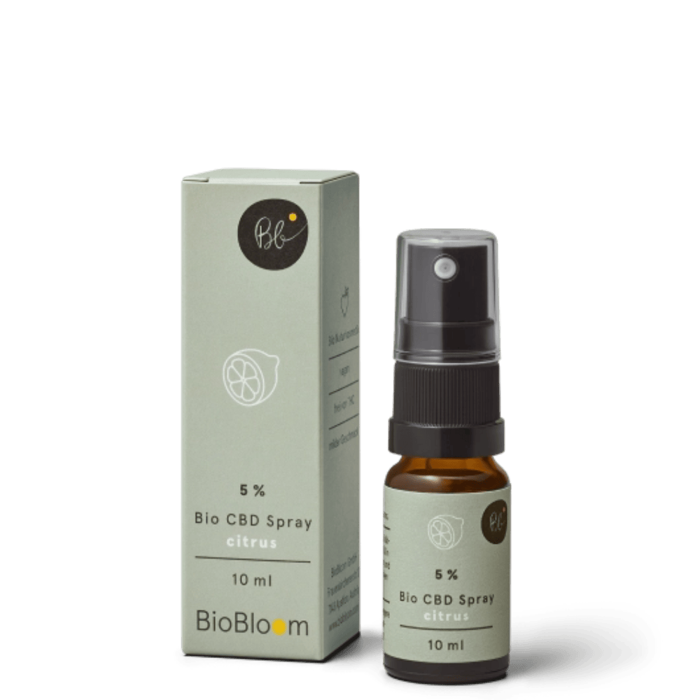 BioBloom Bio CBD Spray 5% Citrus - BioBloom