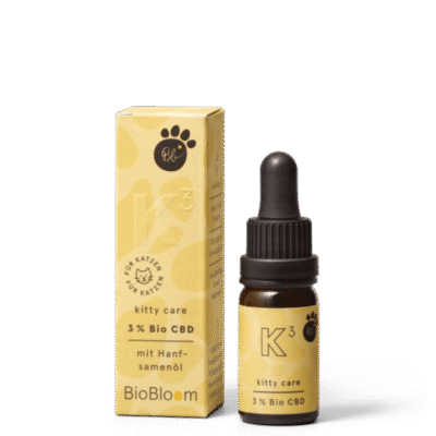 BioBloom Bio CBD Öl für Katzen 3% - BioBloom