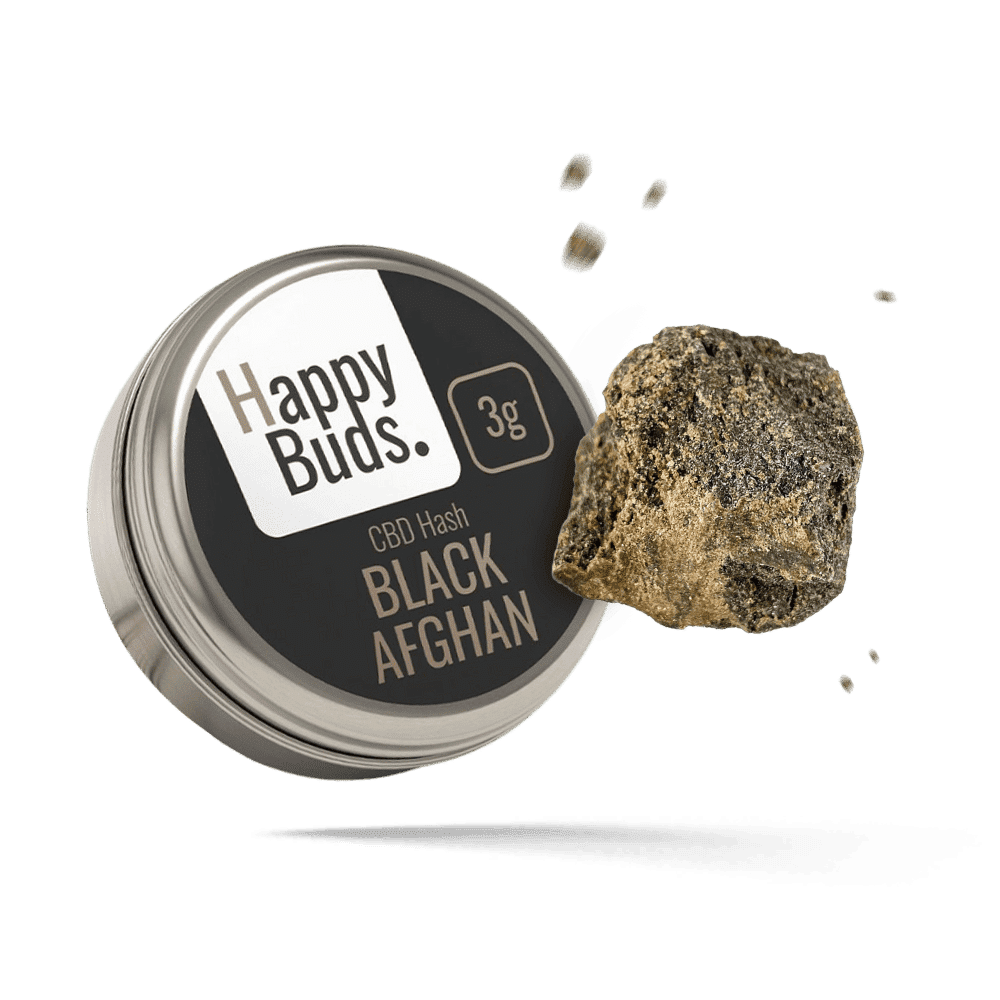 Black Afghan - HappyBuds