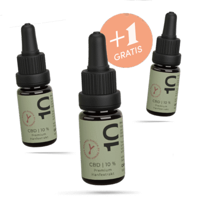 Cannaby CBD Öl 10% - 2+1 Spar-Angebot - Cannaby