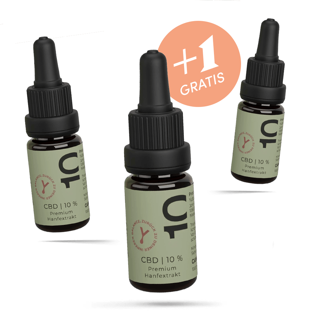 Cannaby CBD Öl 10% - 2+1 Spar-Angebot - Cannaby