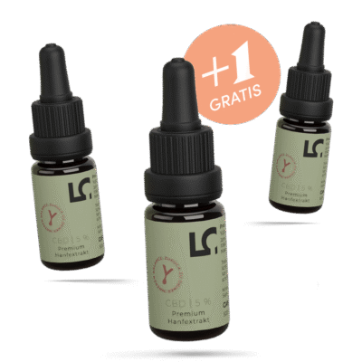 Cannaby CBD Öl 5% - 2+1 Spar-Angebot - Cannaby