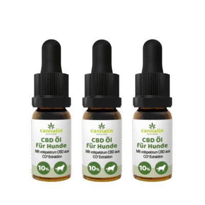 CBD Öl für Hunde 10% Kaufe 3 zahle 2 - Cannalin