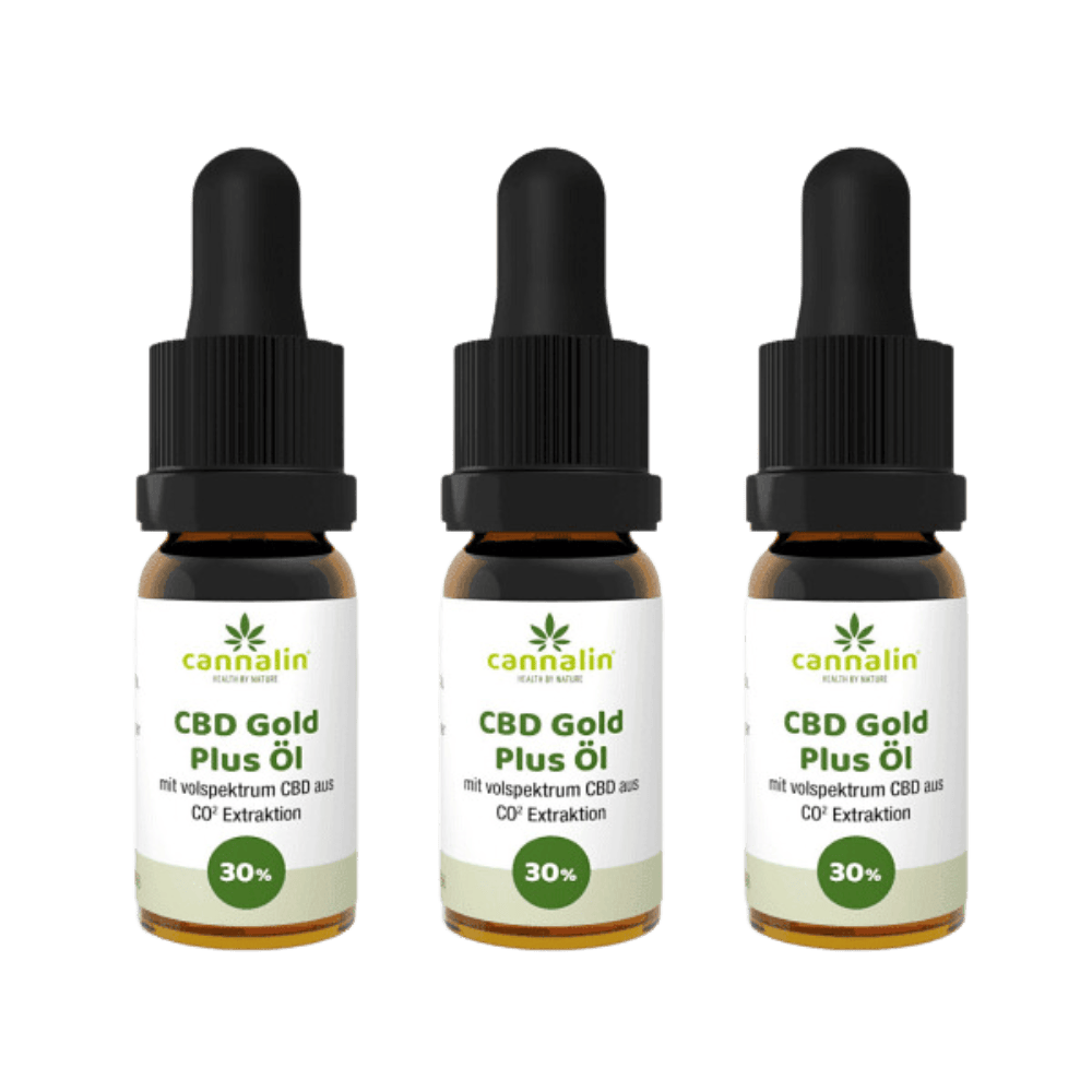CBD Gold Plus Öl 30% Kaufe 3 zahle 2 - Cannalin