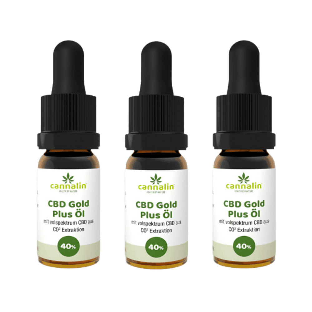 CBD Gold Plus Öl 40% Kaufe 3 zahle 2 - Cannalin