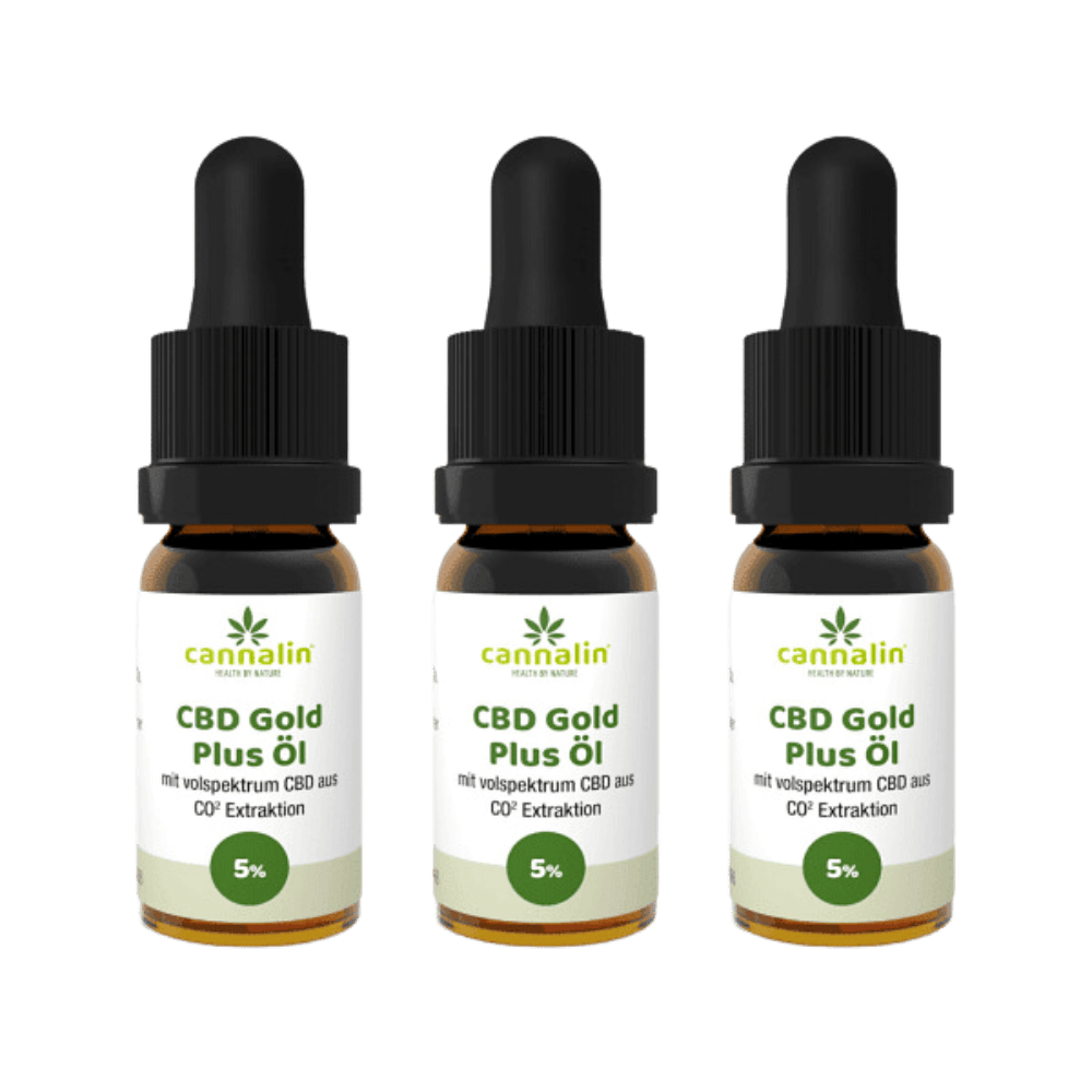 CBD Gold Plus Öl 5% Kaufe 3 zahle 2 - Cannalin