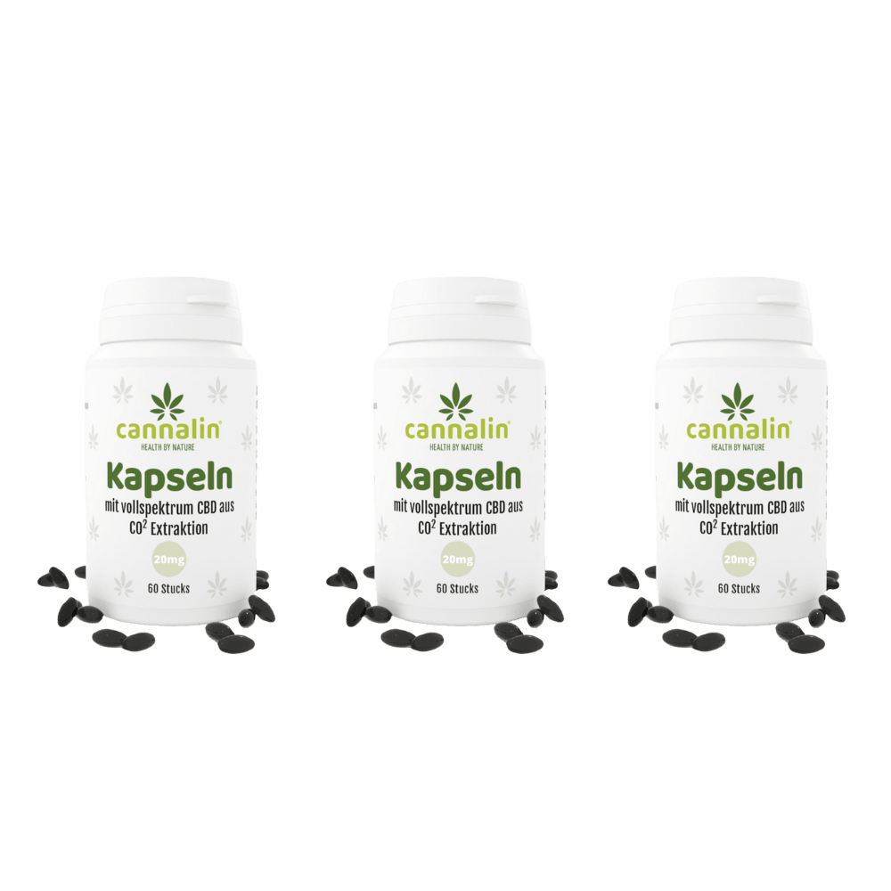 CBD Kapseln 20mg Kaufe 3 zahle 2 - Cannalin