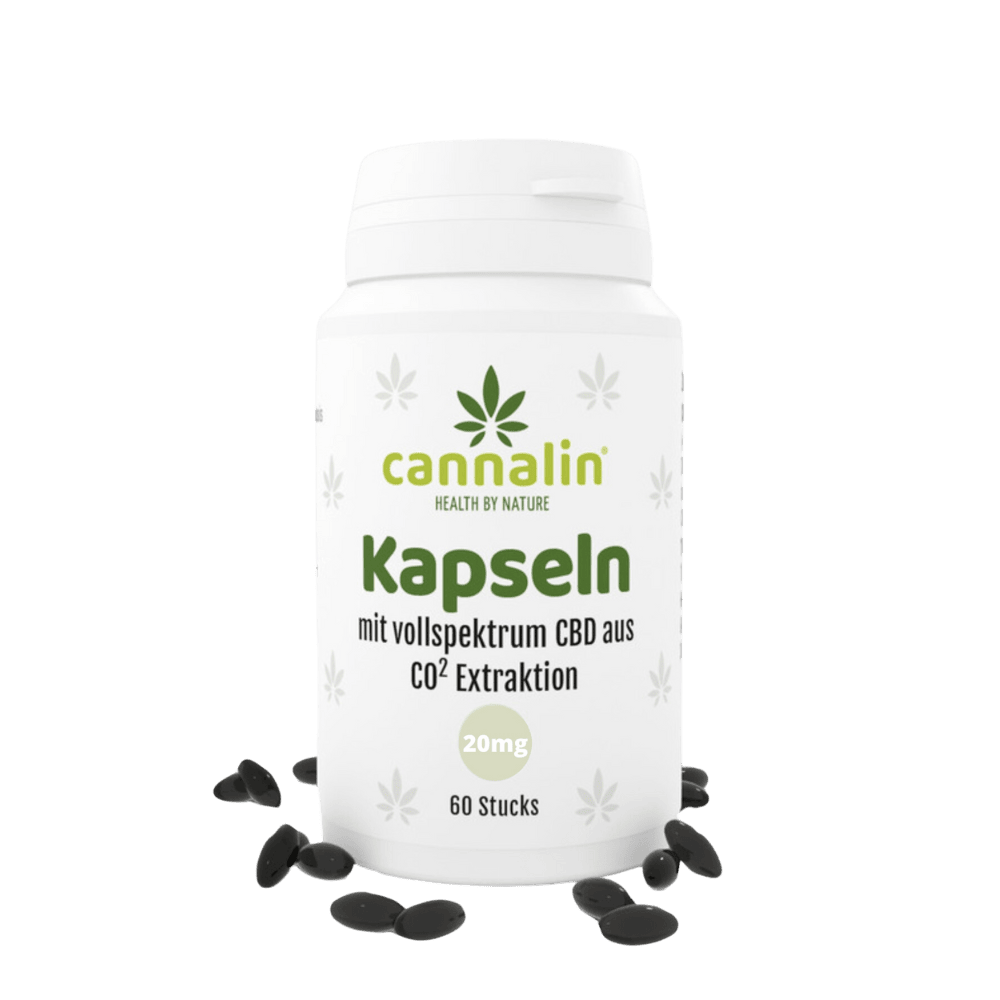 CBD Kapseln 20mg - Cannalin