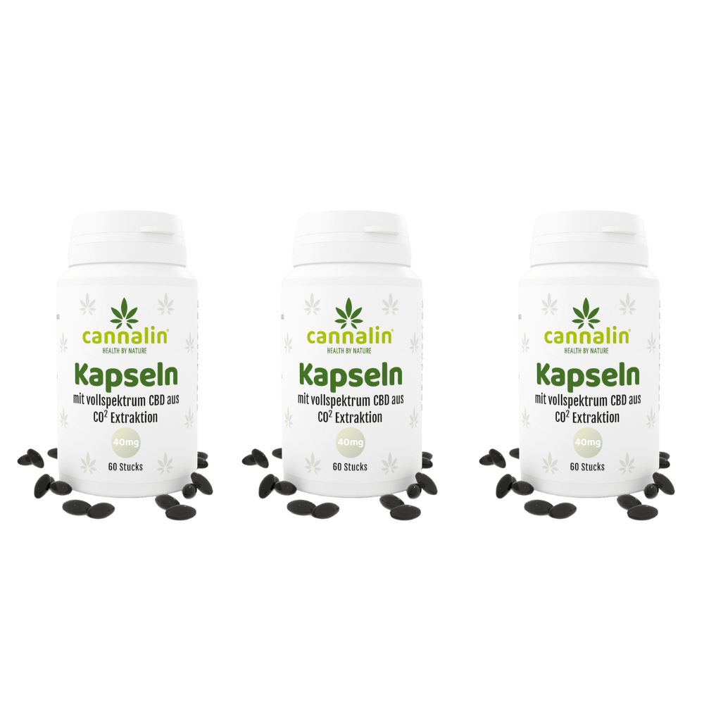 CBD Kapseln 40mg Kaufe 3 zahle 2 - Cannalin