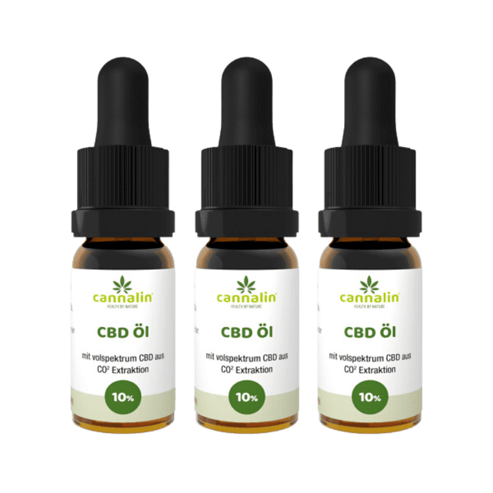 CBD Vollspektrum Öl 10% Kaufe 3 zahle 2 - Cannalin