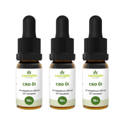 CBD Vollspektrum Öl 15% Kaufe 3 zahle 2 - Cannalin