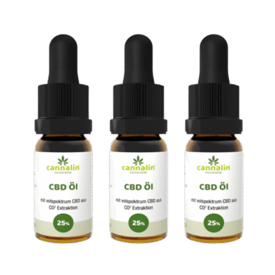 CBD Vollspektrum Öl 25% Kaufe 3 zahle 2 - Cannalin