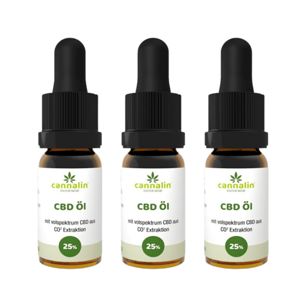 CBD Vollspektrum Öl 25% Kaufe 3 zahle 2 - Cannalin
