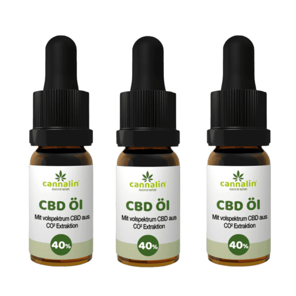 CBD Vollspektrum Öl 40% Kaufe 3 zahle 2 - Cannalin