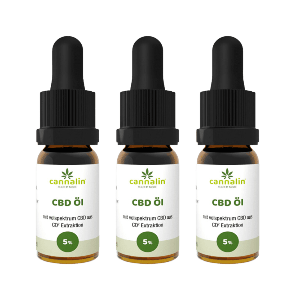 CBD Vollspektrum Öl 5% Kaufe 3 zahle 2 - Cannalin