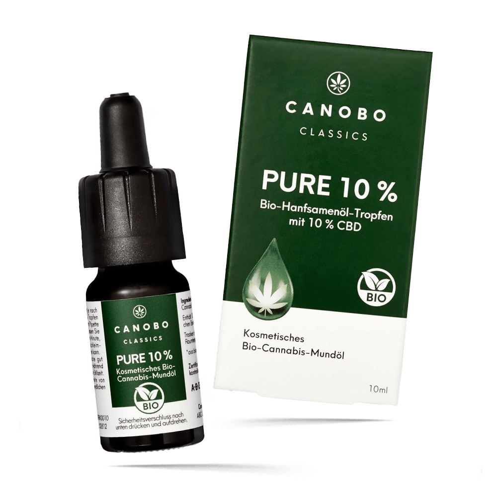 PURE 10% Bio CBD Öl - Canobo