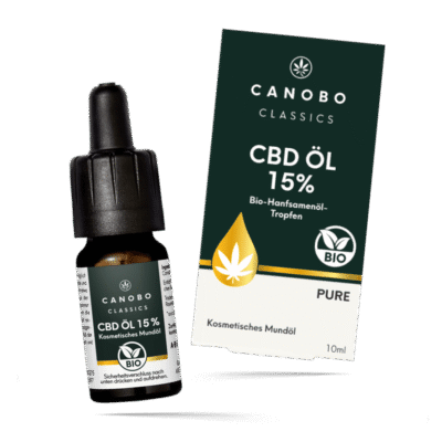 PURE 15% Bio CBD Öl - Canobo
