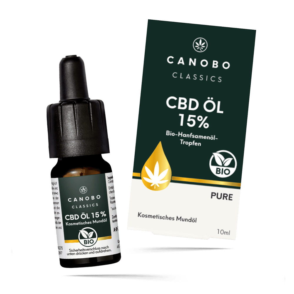 PURE 15% Bio CBD Öl - Canobo
