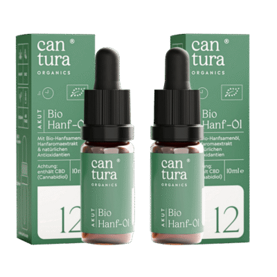 Akut CBD Öl 12% - 1+1 Spar-Angebot - Cantura