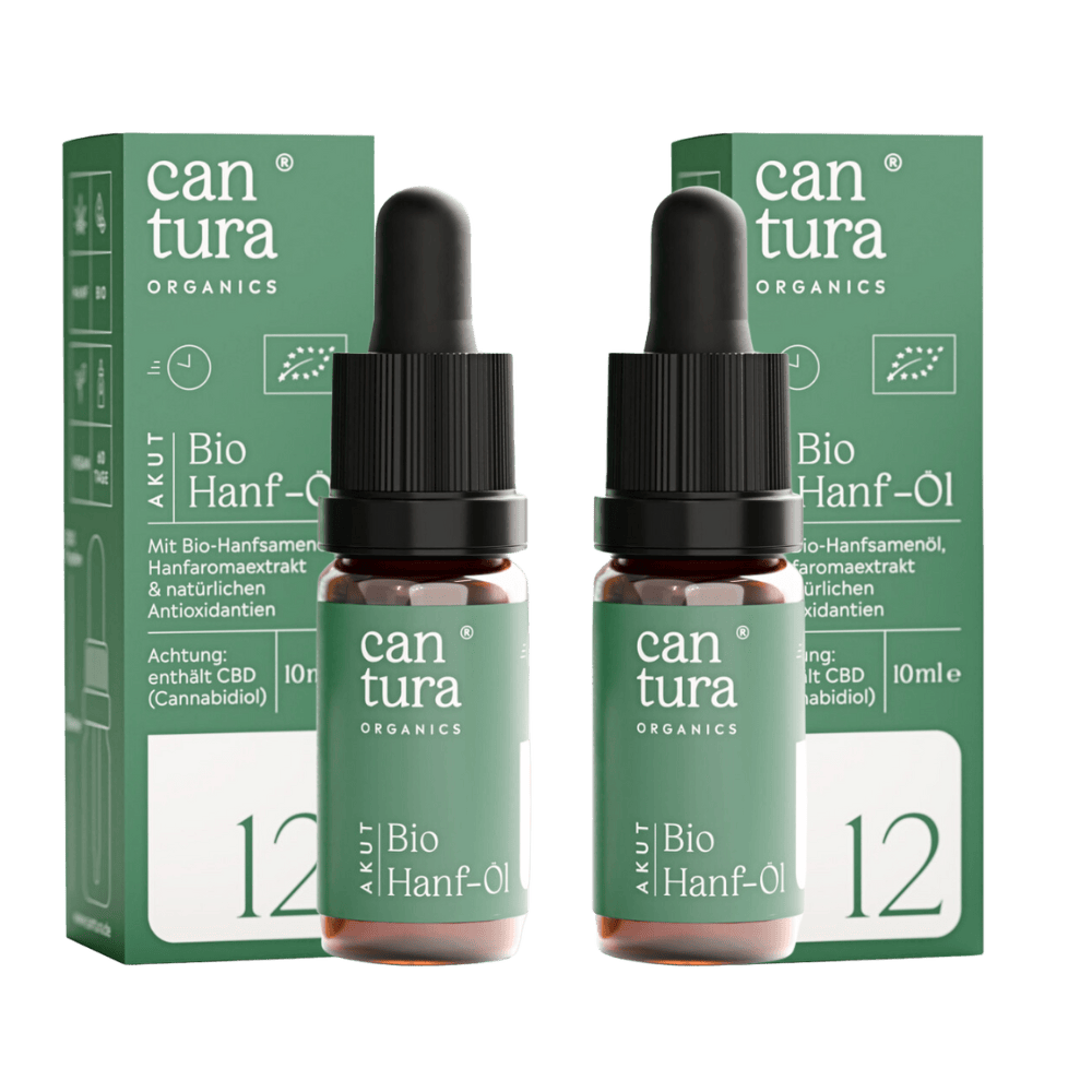 Akut CBD Öl 12% - 1+1 Spar-Angebot - Cantura