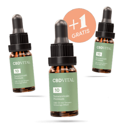 CBD Öl 10% - 2+1 Spar-Angebot - CBD VITAL