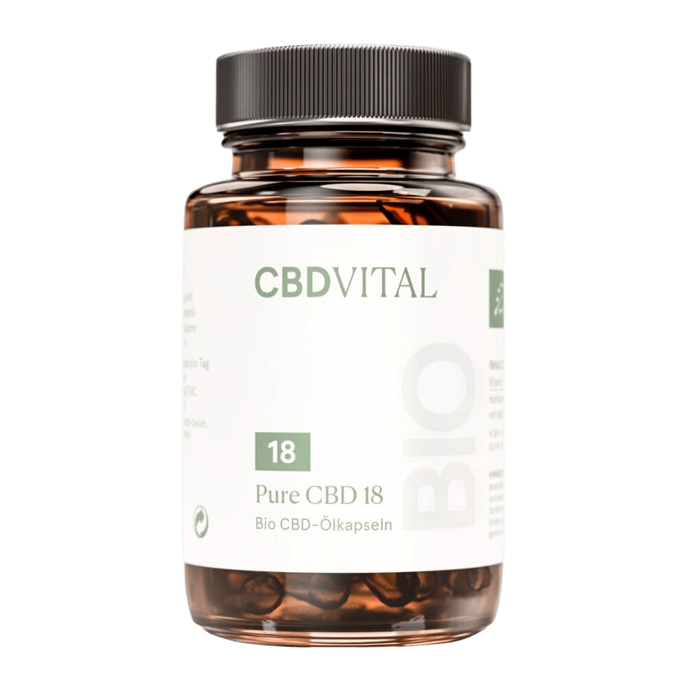 PURE CBD Kapseln 18% - CBD VITAL