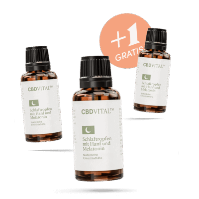 Schlaftropfen - 2+1 Spar-Angebot - CBD VITAL