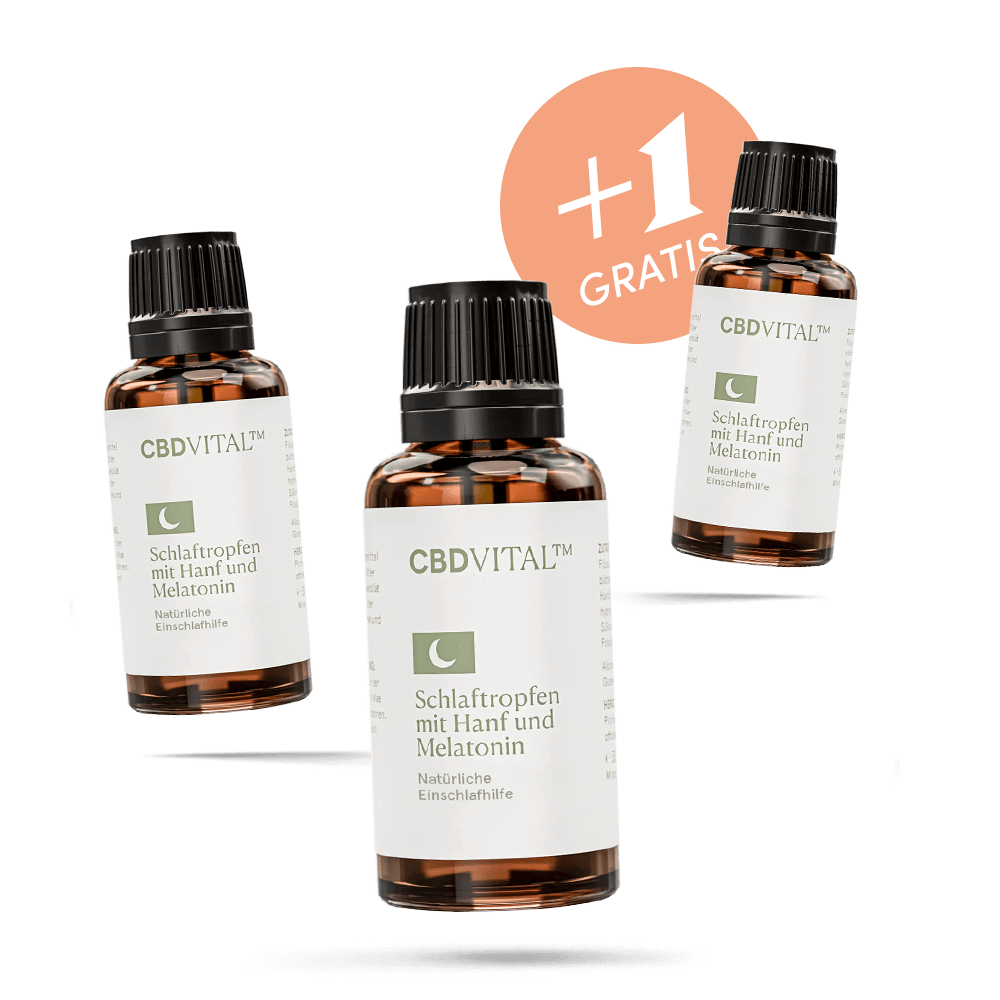 Schlaftropfen - 2+1 Spar-Angebot - CBD VITAL