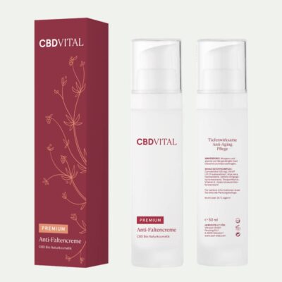 CBD Anti-Faltencreme - CBD VITAL
