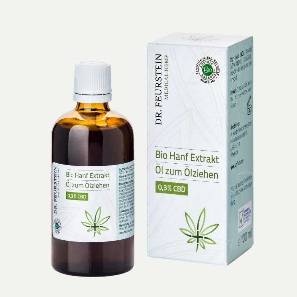 Dr. Feurstein Hanf Extrakt Öl zum Ölziehen - HANAFSAN