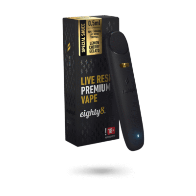 Live Resin CBD Vape - Lemon Cherry Gelato Eighty8 - East Smoke