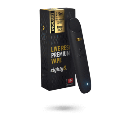 Live Resin CBD Vape - Super Jack Eighty8 - East Smoke