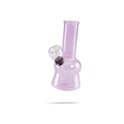 Glasblubber Mini Clear Colours rosa/pink - Bong Discount