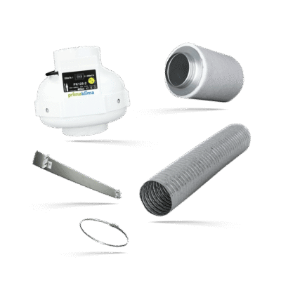 Eco-Abluft-Set PK125-2 - Grow Guru