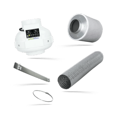 Eco-Abluft-Set PK125-TC - Grow Guru