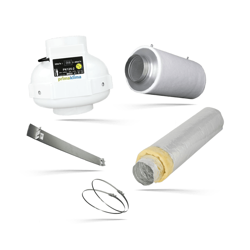 Longlife Abluft-Set PK-125-2 - Grow Guru