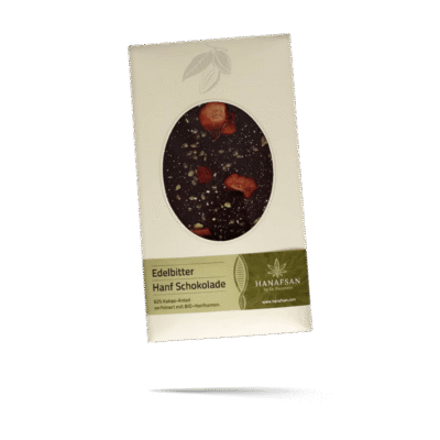 Edelbitter-Hanfschokolade - HANAFSAN