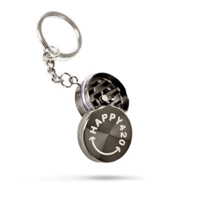 Keychain Grinder - Happy420