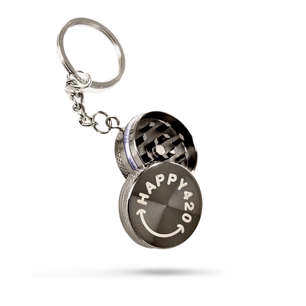 Keychain Grinder - Happy420